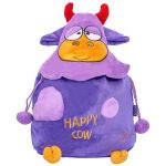 BEPPE Happy Cow plecak fiolet