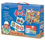 CLEMENTONI PUZZLE,KL.,MEMO,DOMINO HANDY