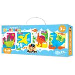 CZUCZU Puzzle 4w1 Dinozaury