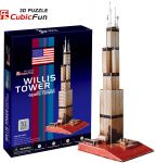 PUZZLE 3D Budynek Sears Tower