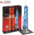PUZZLE 3D Budynek Bank of China
