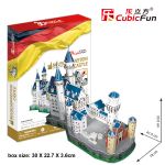 PUZZLE 3D Zamek Neuschwanstein