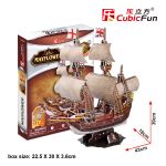 PUZZLE 3D Żaglowiec Mayflower