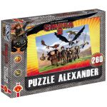 ALEXANDER Puzzle 260 Smoki 2 Na polanie