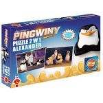 ALEXANDER Puzzle 2w1 Pingwiny z Madagars