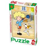 ALEXANDER Puzzle 90 EL. Reksio Zabawa z