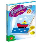 ALEXANDER Piaskowa Malowanka Mini Statek