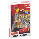 TREFL Gra Węże i drabiny Cars podróżna