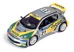 IXO Peugeot 206 WRC #21 Yacco