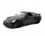 JADA TOYS 2007 Porsche 911 Turbo (black)