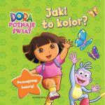 EGMONT Książka Dora Jaki to kolor?