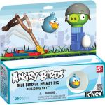 KNEX Angry Birds Niebieski Ptak i Świnia