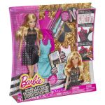BARBIE Zestaw Brokatowe studio