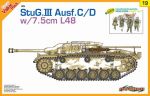 DRAGON StuG. III Ausf.CD w7,5cm L48