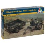 ITALERI Tank 250 Gals and Cargo M101