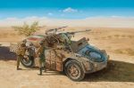 ITALERI Camionetta AS 42 Sahariana