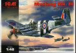 ICM Mustang MK III WWII RAF Fighter
