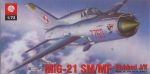 PLASTYK MiG21 SMMF Fishbed JK