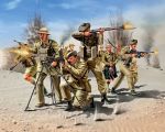 REVELL Scottish Infantry 8th Army WW II