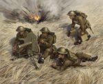 ZVEZDA British Machine Gun wCrew