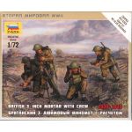 ZVEZDA British Mortar wcrew 19391942