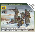 ZVEZDA Soviet Infantry in Winter Uniform