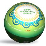 PANINI FIFA World Cup 2014 Puszka Okrąg.
