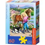 CASTOR 60 EL. Spacer z kucem i psem