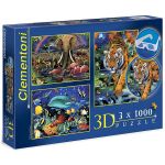 CLEMENTONI 3x1000 EL. 3D
