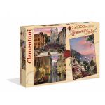 CLEMENTONI 3x1000EL. Romantyczna Italia
