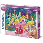 CLEMENTONI 104 EL. 3D Vision Princes