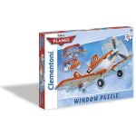CLEMENTONI 60 EL. Window Puzzle Planes