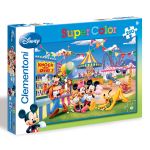CLEMENTONI 250 EL. Mickey W Lunaparku