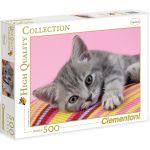 CLEMENTONI 500 EL Szary Kotek