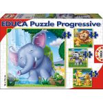 EDUCA 691216 EL. Dzikie zwirzęta