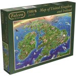 JUMBO 1500 EL.Mapa W.Brytania i Irlandia