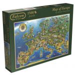 JUMBO 1000 EL. Mapa Europy