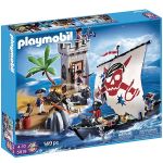 PLAYMOBIL Forteca żołnierzy i statek