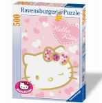 RAVEN. 500 EL. Hello Kitty Brokatowe