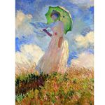 RAVEN. 1000 EL. Monet Kobieta z parasolk