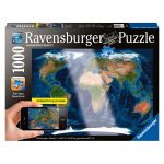 RAVEN. 1000 EL. Satelitarna Mapa Świata