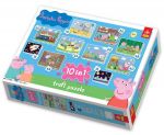 TREFL PUZZLE 10 W 1 ŚWINKA PEPPA