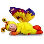 ANNE GEDDES Lalka Śpiący Motyl Orange