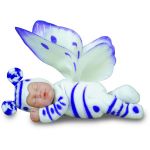 ANNE GEDDES Lalka Śpiący Motyl Biały