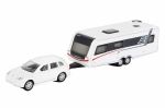 SCHUCO Porsche Cayenne & Hymer Nova S690
