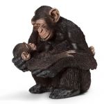 SCHLEICH Szympansica z młodym new 2013