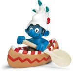 SCHLEICH SMURF W CANOE out 2010