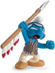 SCHLEICH SMURF Z WŁÓCZNIĄ out 2010