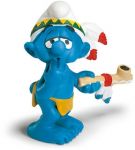 SCHLEICH SMURF Z FAJKĄ POKOJU out 2010