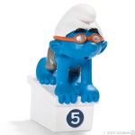 SCHLEICH Smurf Pływak           new 2012